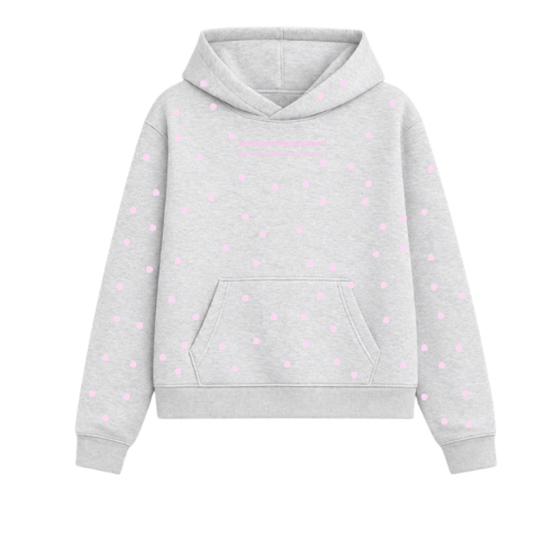 WITHLOVE POLKA DOTS HODDIE