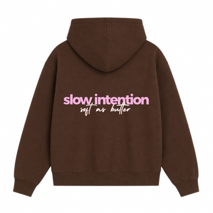 SLOW INTENTION CHOC HODDIE