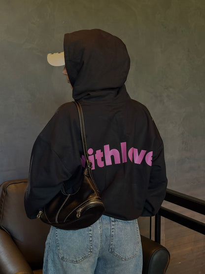 SPACE CORP BLACK HOODIE