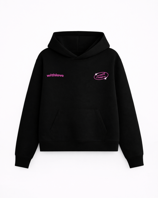 SPACE CORP BLACK HOODIE